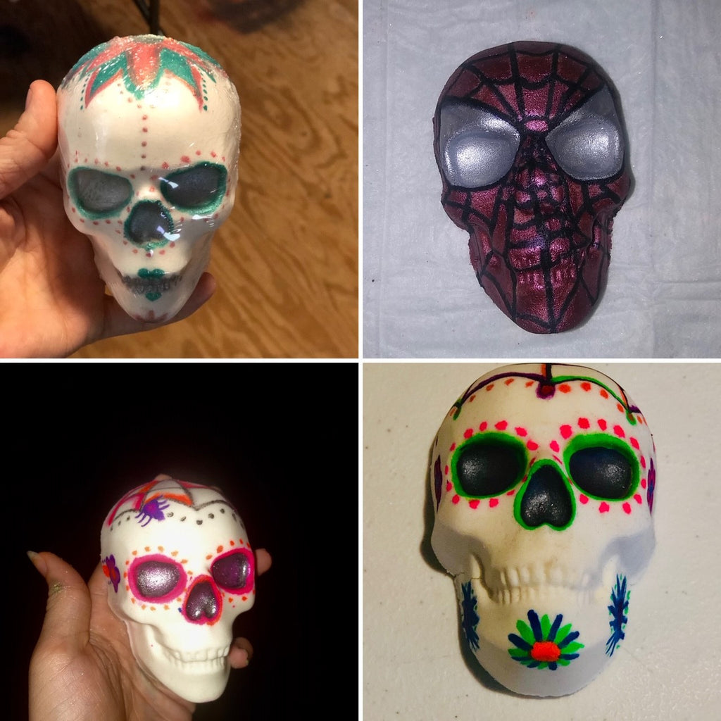 Skeleton Bath Bombs Group Picture