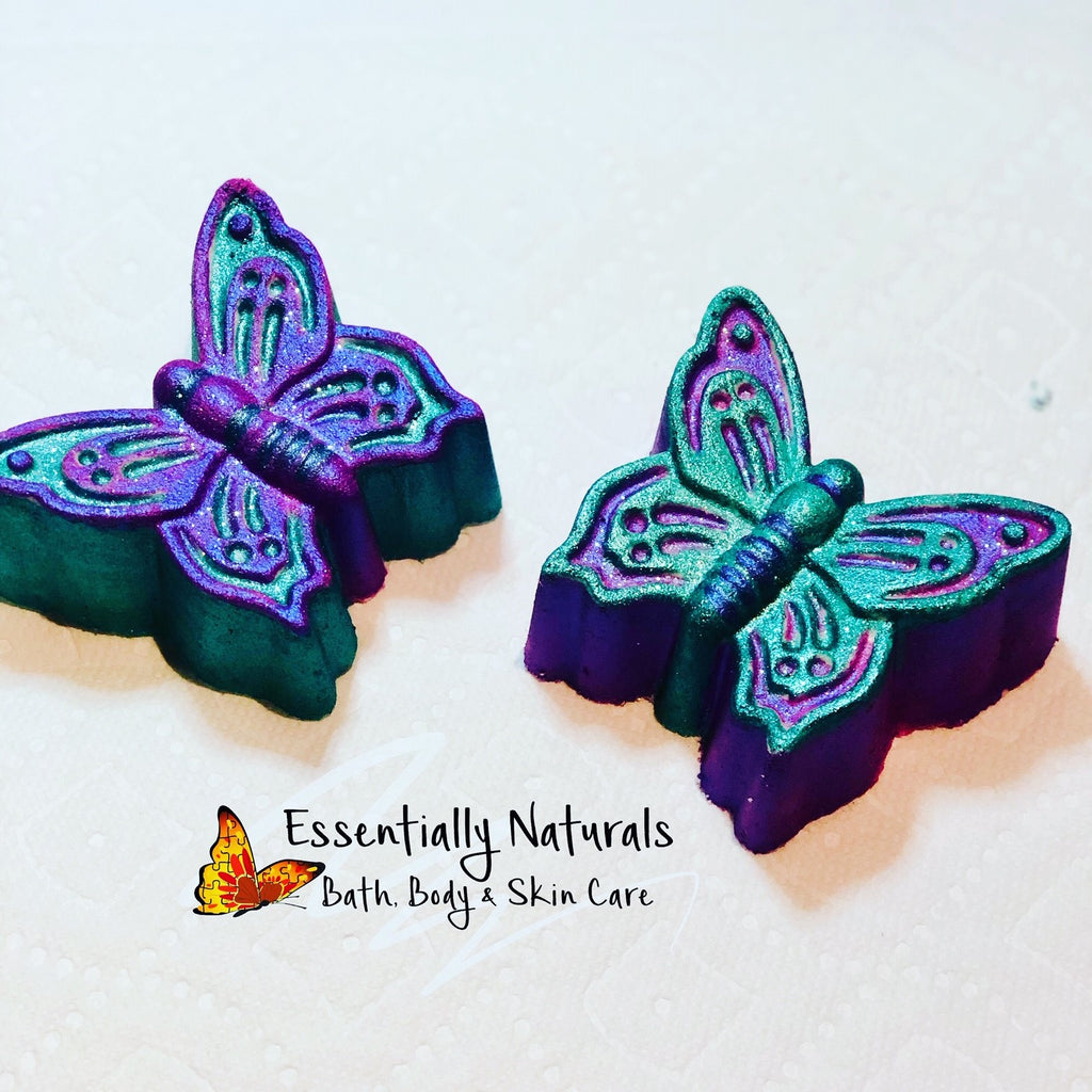 Butterfly Bath Art Bath Bomb Picture