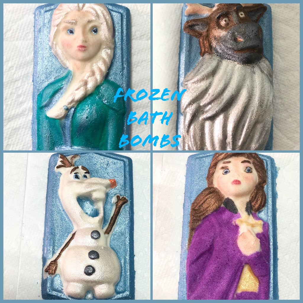 Frozen Bath Art Bath Bombs